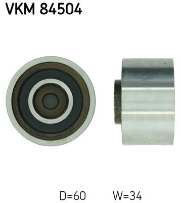 Geleiderol distributieriem SKF VKM 84504