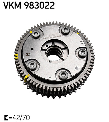 Nokkenasregelaar-/versteller SKF VKM 983022