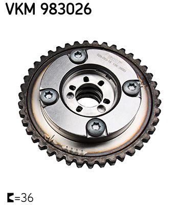 Nokkenasregelaar-/versteller SKF VKM 983026