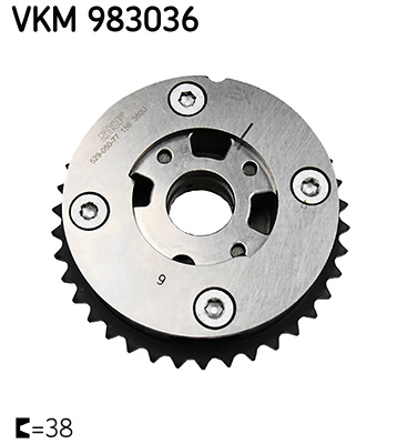 Nokkenasregelaar-/versteller SKF VKM 983036