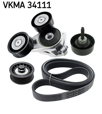 Poly V-riemen kit SKF VKMA 34111