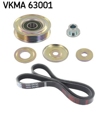 Poly V-riemen kit SKF VKMA 63001