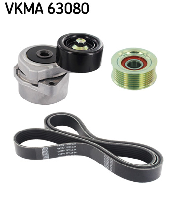 Poly V-riemen kit SKF VKMA 63080