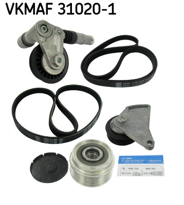 Poly V-riemen kit SKF VKMAF 31020-1