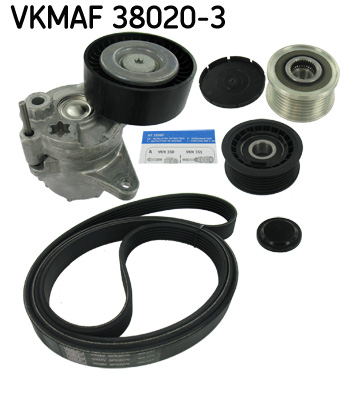 Poly V-riemen kit SKF VKMAF 38020-3