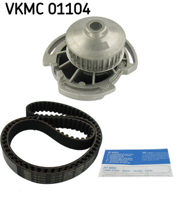 Distributieriem kit inclusief waterpomp SKF VKMC 01104