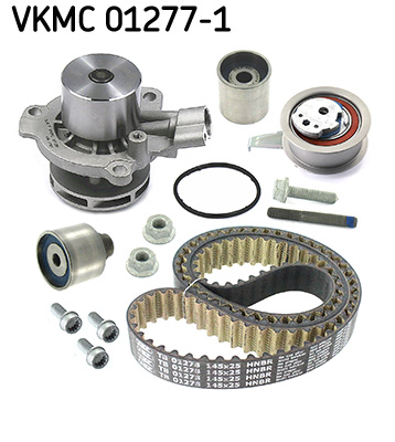 Distributieriem kit inclusief waterpomp SKF VKMC 01277-1