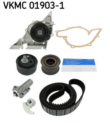 Distributieriem kit inclusief waterpomp SKF VKMC 01903-1