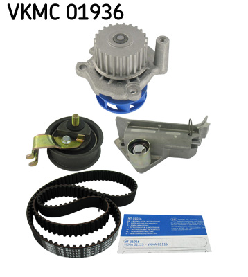 Distributieriem kit inclusief waterpomp SKF VKMC 01936