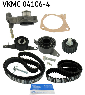 Distributieriem kit inclusief waterpomp SKF VKMC 04106-4