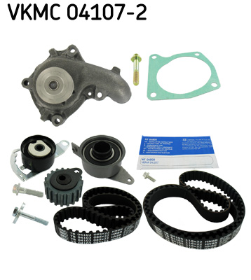 Distributieriem kit inclusief waterpomp SKF VKMC 04107-2