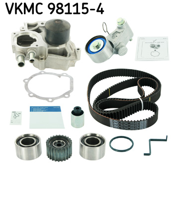 Distributieriem kit inclusief waterpomp SKF VKMC 98115-4