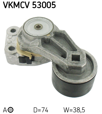 Spanrol (poly) V-riem SKF VKMCV 53005