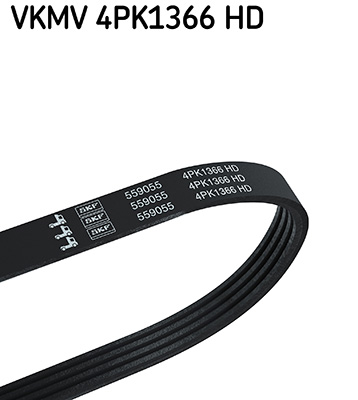 Poly V-riem SKF VKMV 4PK1366 HD