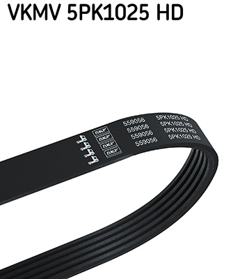 Poly V-riem SKF VKMV 5PK1025 HD