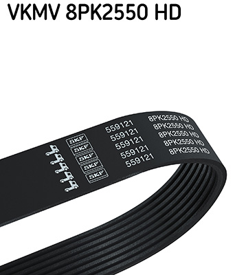 Poly V-riem SKF VKMV 8PK2550 HD