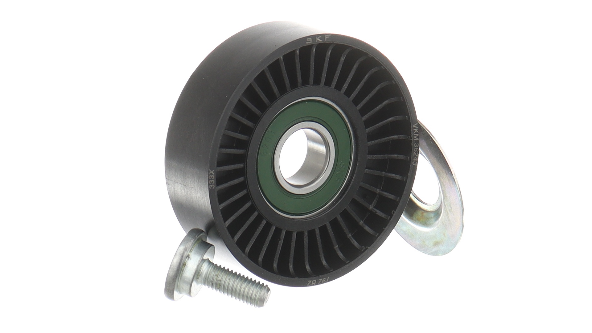 Geleiderol (poly) V-riem SKF VKM 36243