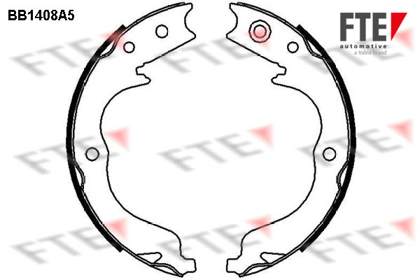 Remschoen set FTE 9100141