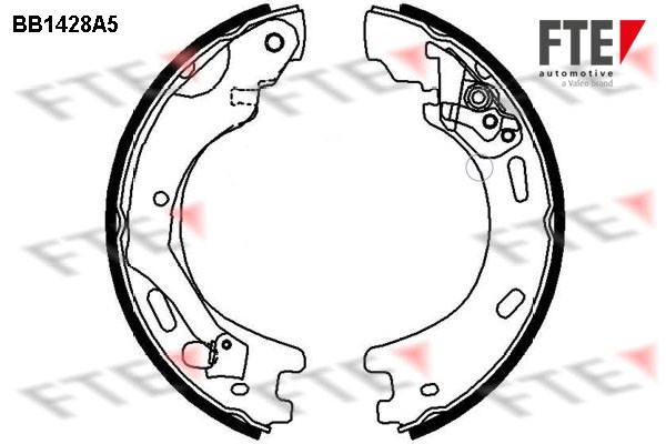 Remschoen set FTE 9100155