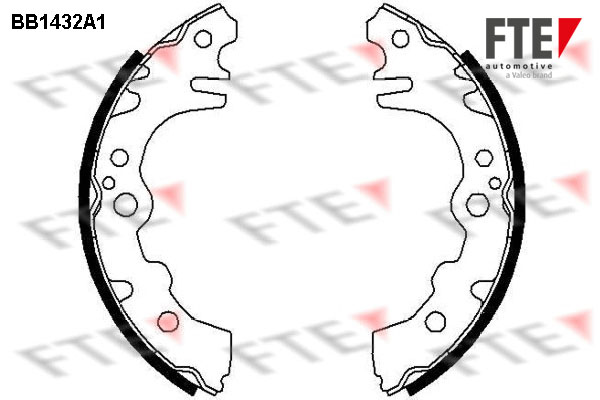 Remschoen set FTE 9100183