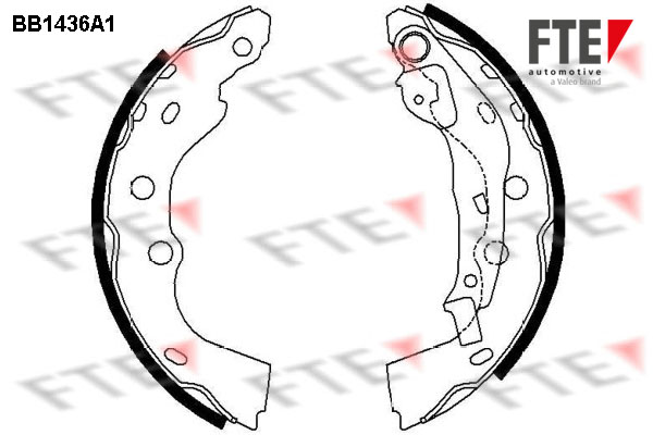 Remschoen set FTE 9100160