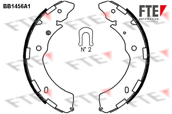 Remschoen set FTE 9100175