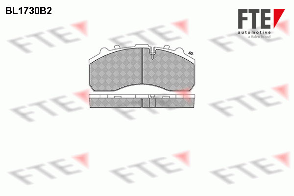 Remblokset FTE BL1730B2