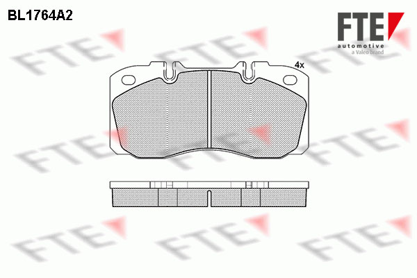 Remblokset FTE 9500013