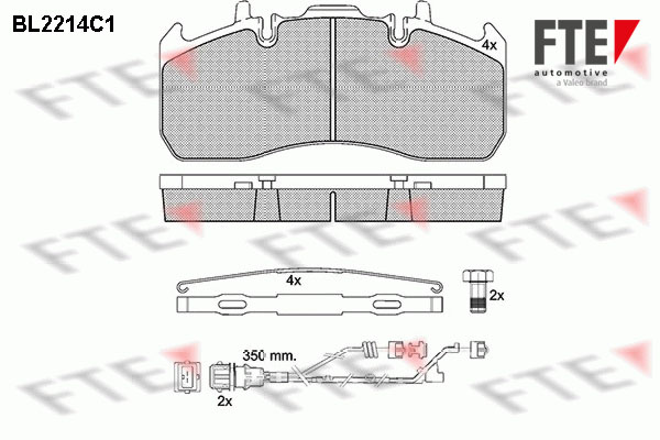 Remblokset FTE 9500074