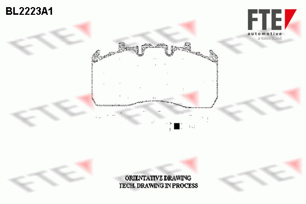 Remblokset FTE BL2223A1