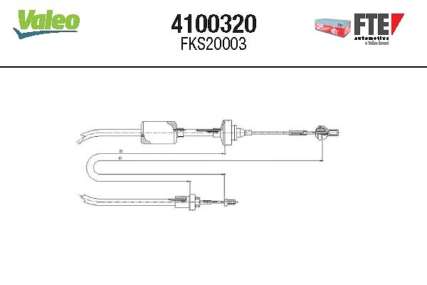 Koppelingskabel FTE 4100320