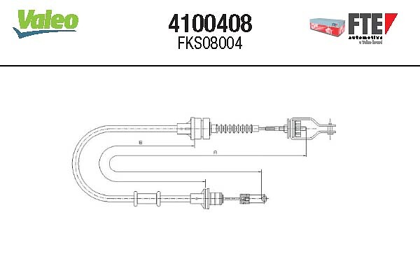 Koppelingskabel FTE 4100408