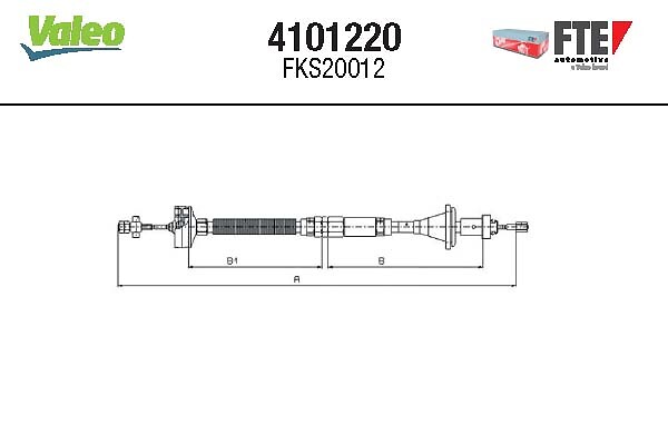 Koppelingskabel FTE 4101220
