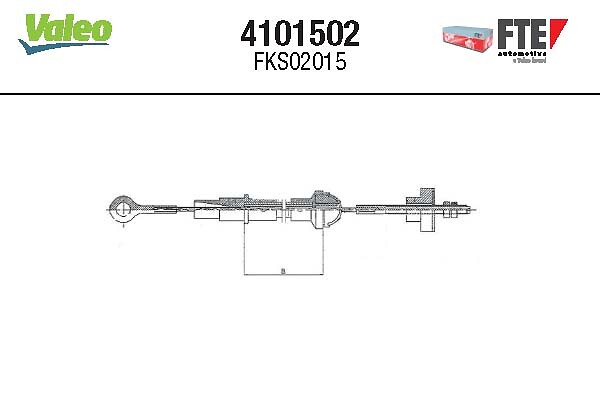 Koppelingskabel FTE 4101502