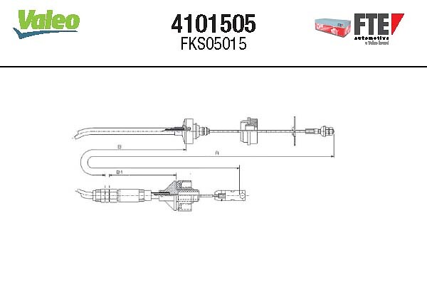Koppelingskabel FTE 4101505