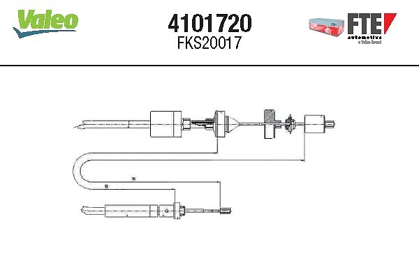 Koppelingskabel FTE 4101720