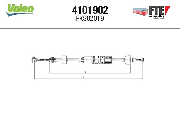 Koppelingskabel FTE 4101902