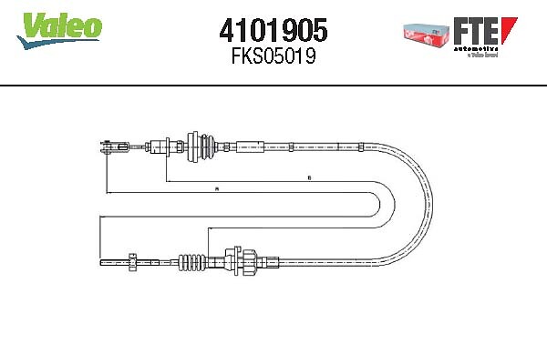 Koppelingskabel FTE 4101905