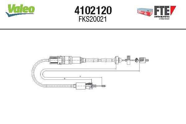 Koppelingskabel FTE 4102120