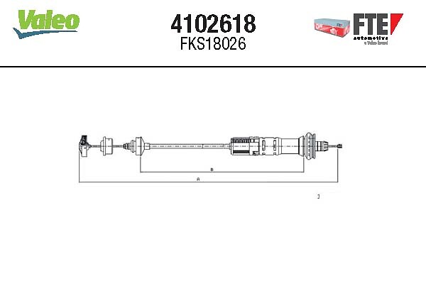 Koppelingskabel FTE 4102618