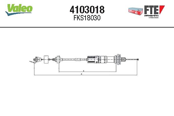 Koppelingskabel FTE 4103018