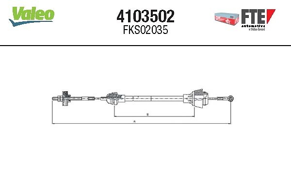 Koppelingskabel FTE 4103502