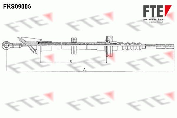 Koppelingskabel FTE FKS09005