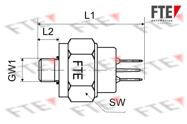 Remlichtschakelaar FTE 9910201