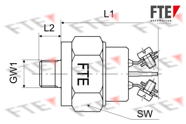 Remlichtschakelaar FTE 9910207