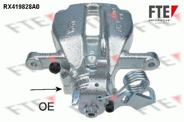 Remzadel/remklauw FTE 9290893