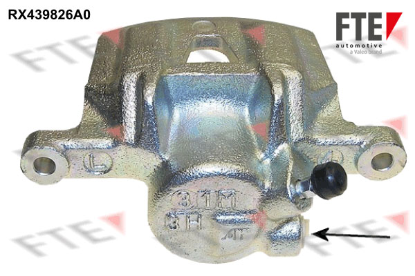 Remzadel/remklauw FTE 9291030