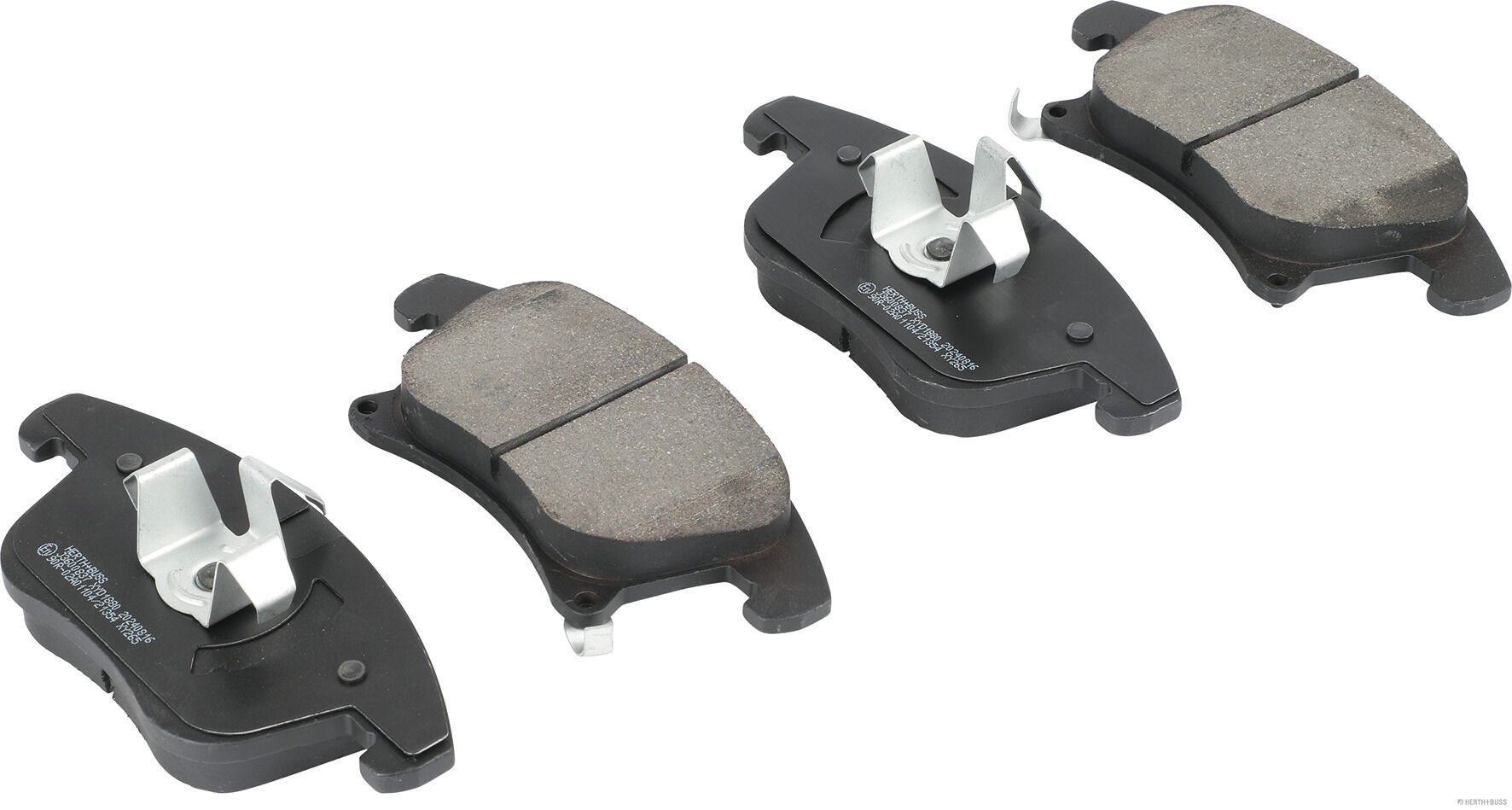 Remblokkenset, schijfrem Herth+Buss Jakoparts J3600837