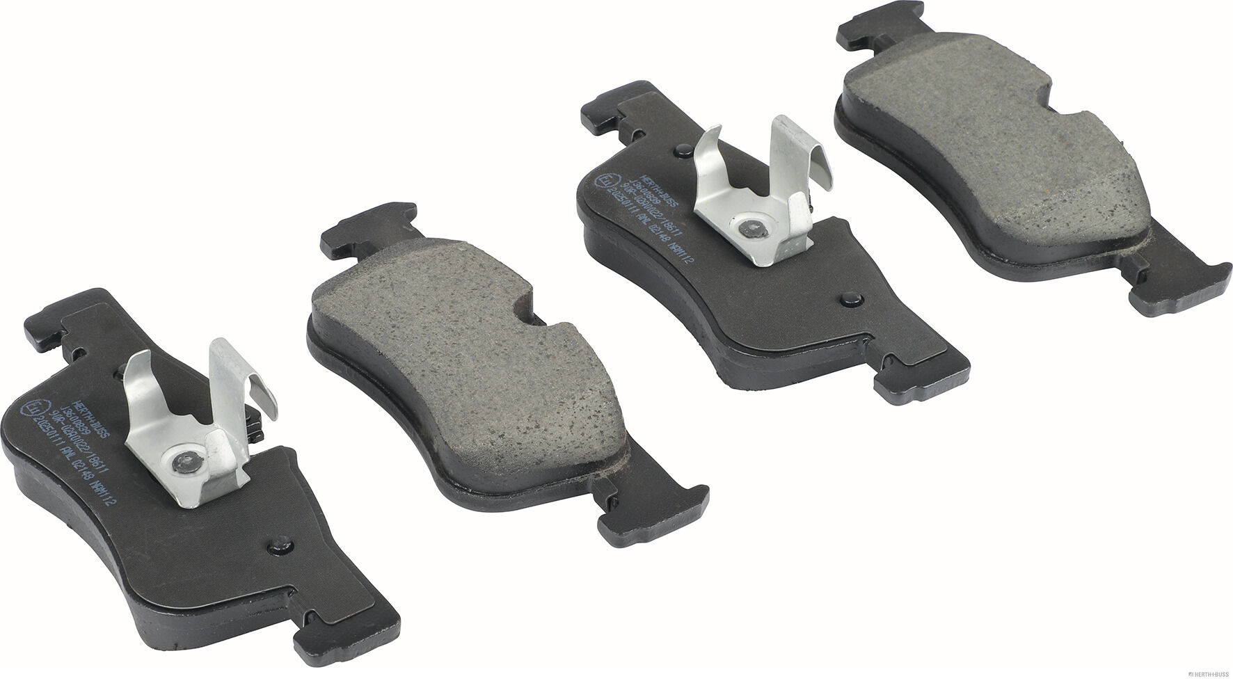 Remblokkenset, schijfrem Herth+Buss Jakoparts J3600839
