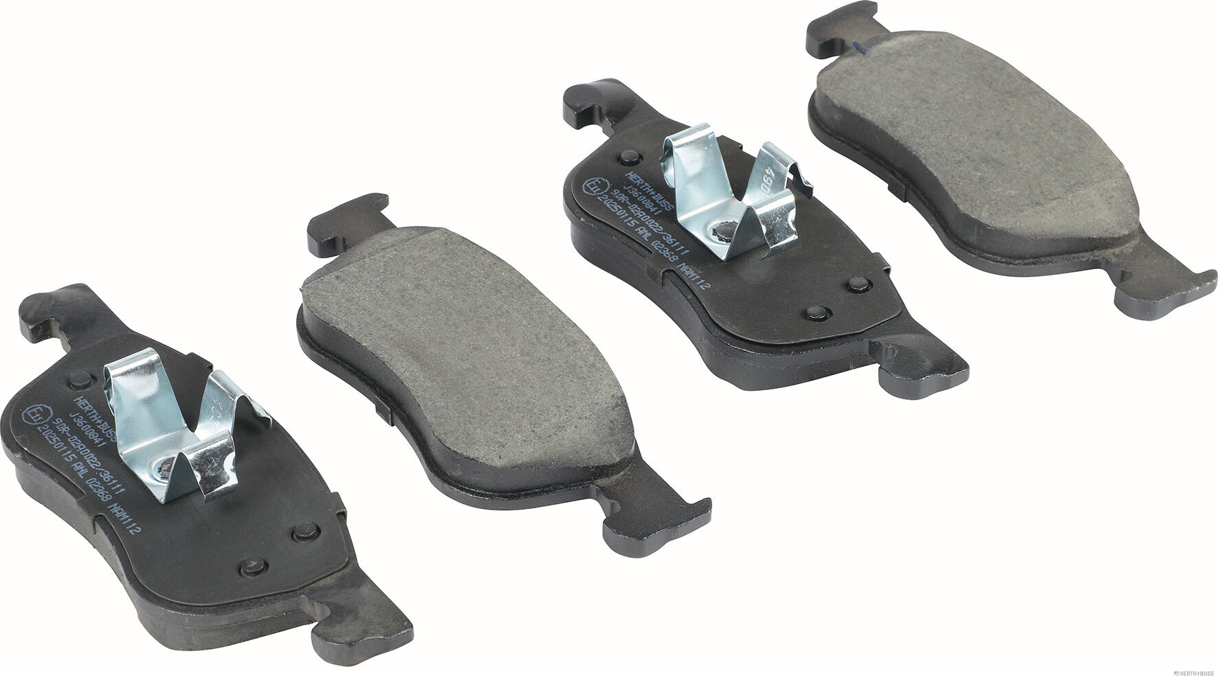 Remblokkenset, schijfrem Herth+Buss Jakoparts J3600841